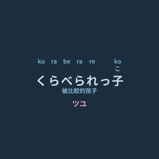 ツユ (TUYU) - くらべられっ子/被比較的孩子